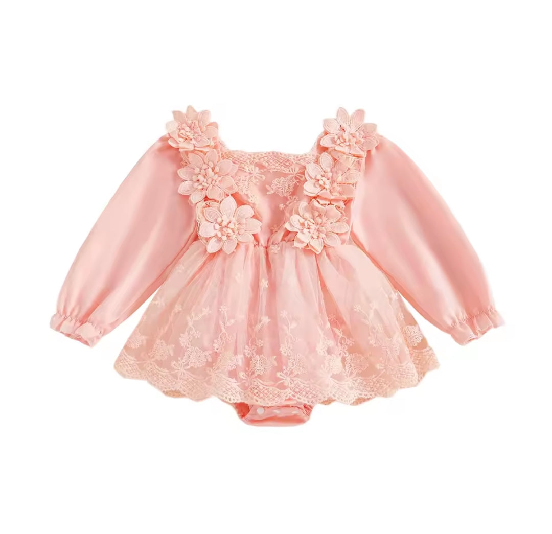 Vestido 3-6 meses GC518