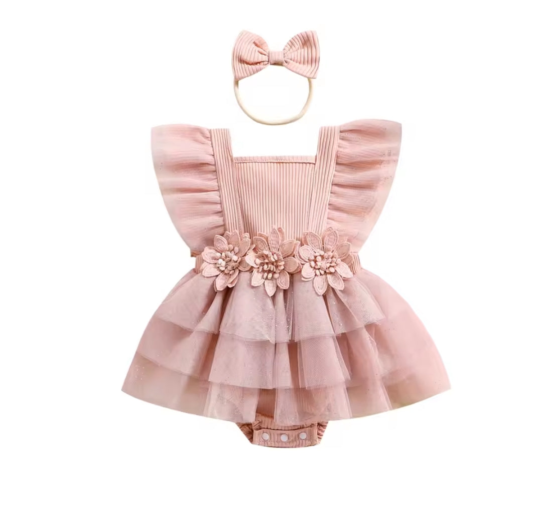 Vestido 0-3 meses GC531