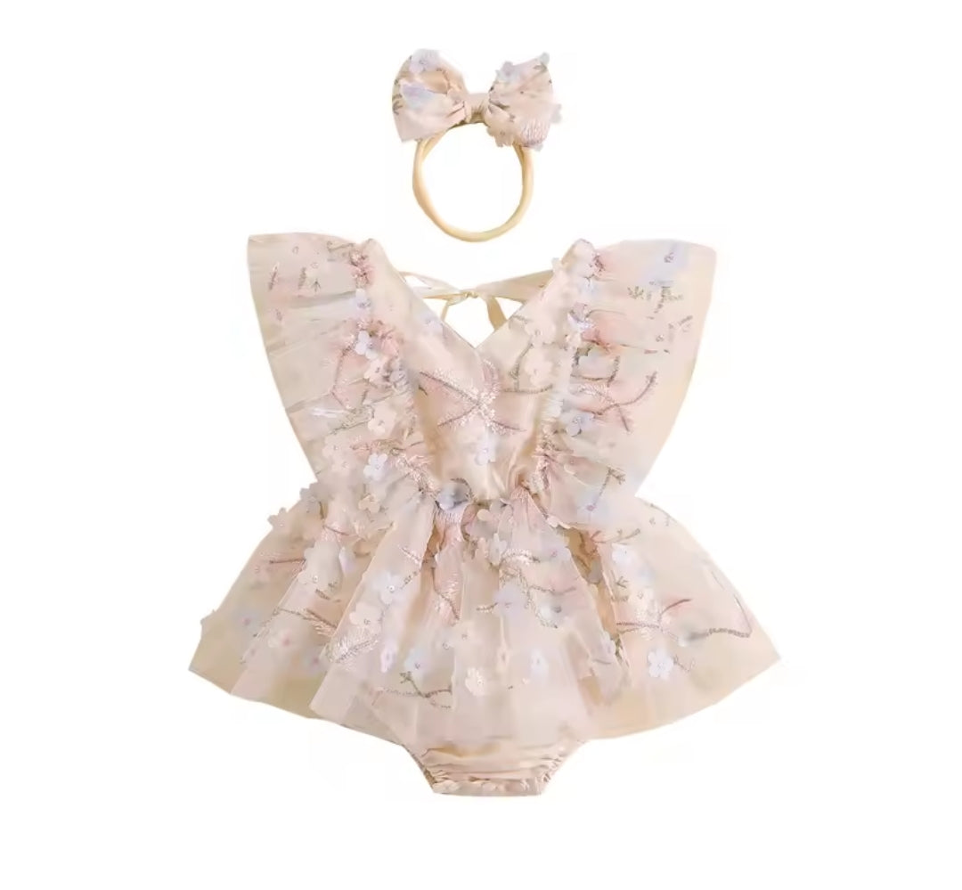 Vestido 0-6 meses CG478