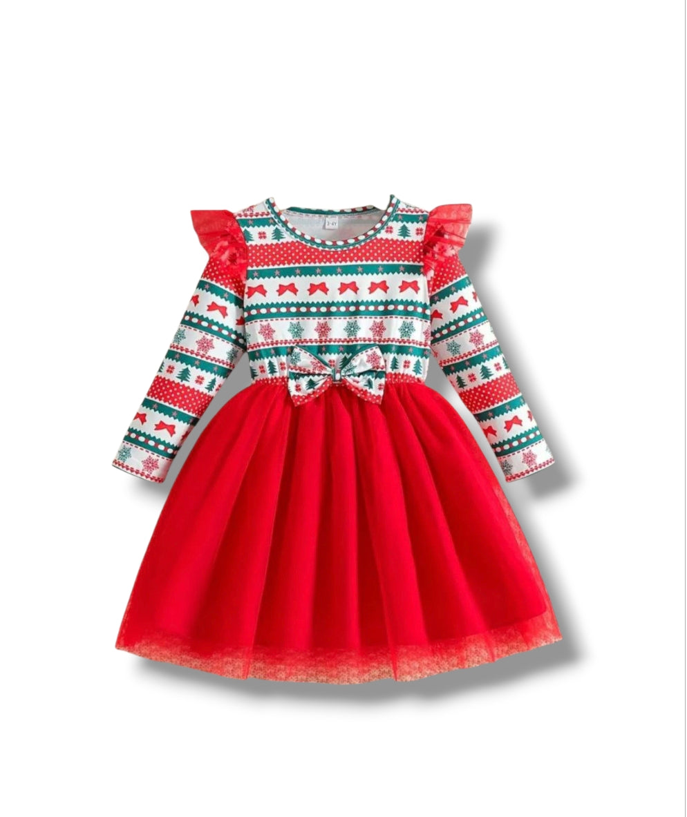 Vestido Navidad 3 años CG235