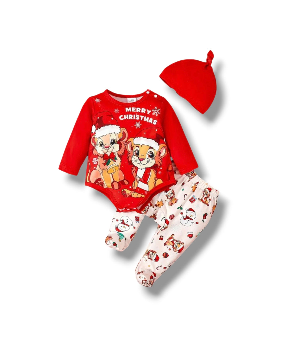 Conjunto Navidad 3-6 meses CB046