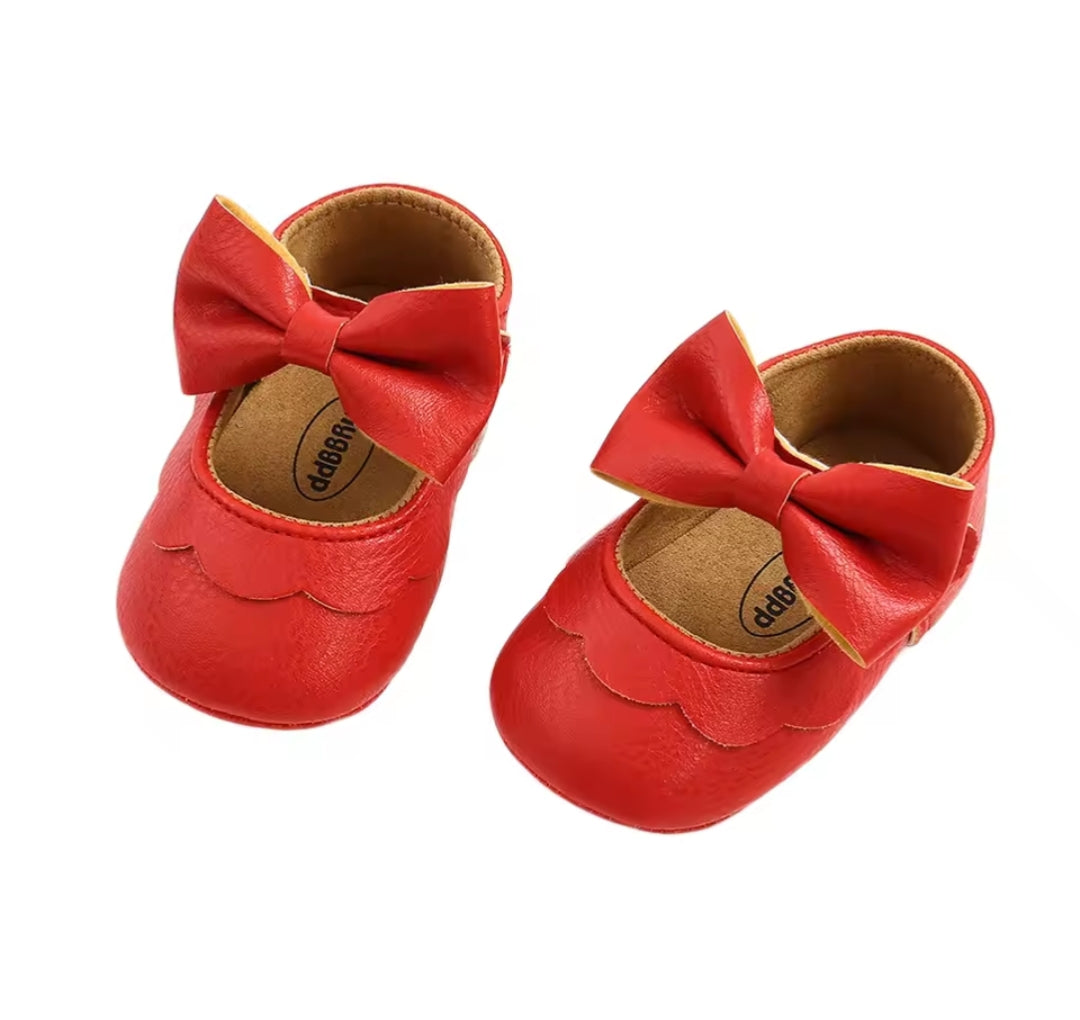 Zapato bailarina rojo