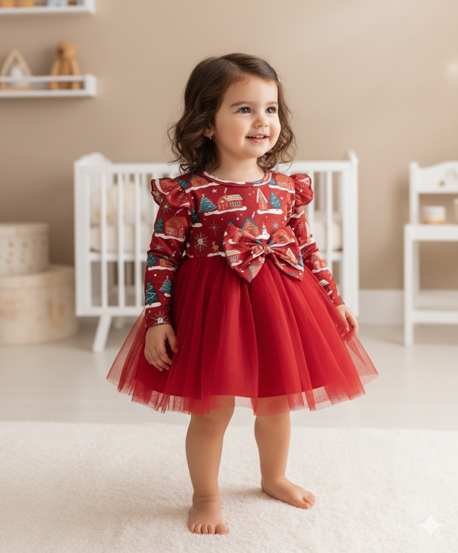 Vestido Navidad 2 años CG211