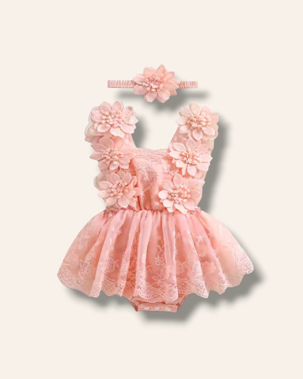 Vestido 0-3 meses CG460