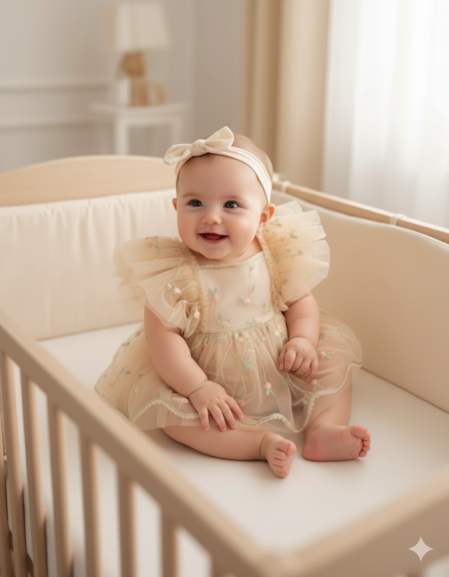 Vestido 6-12 meses CG497