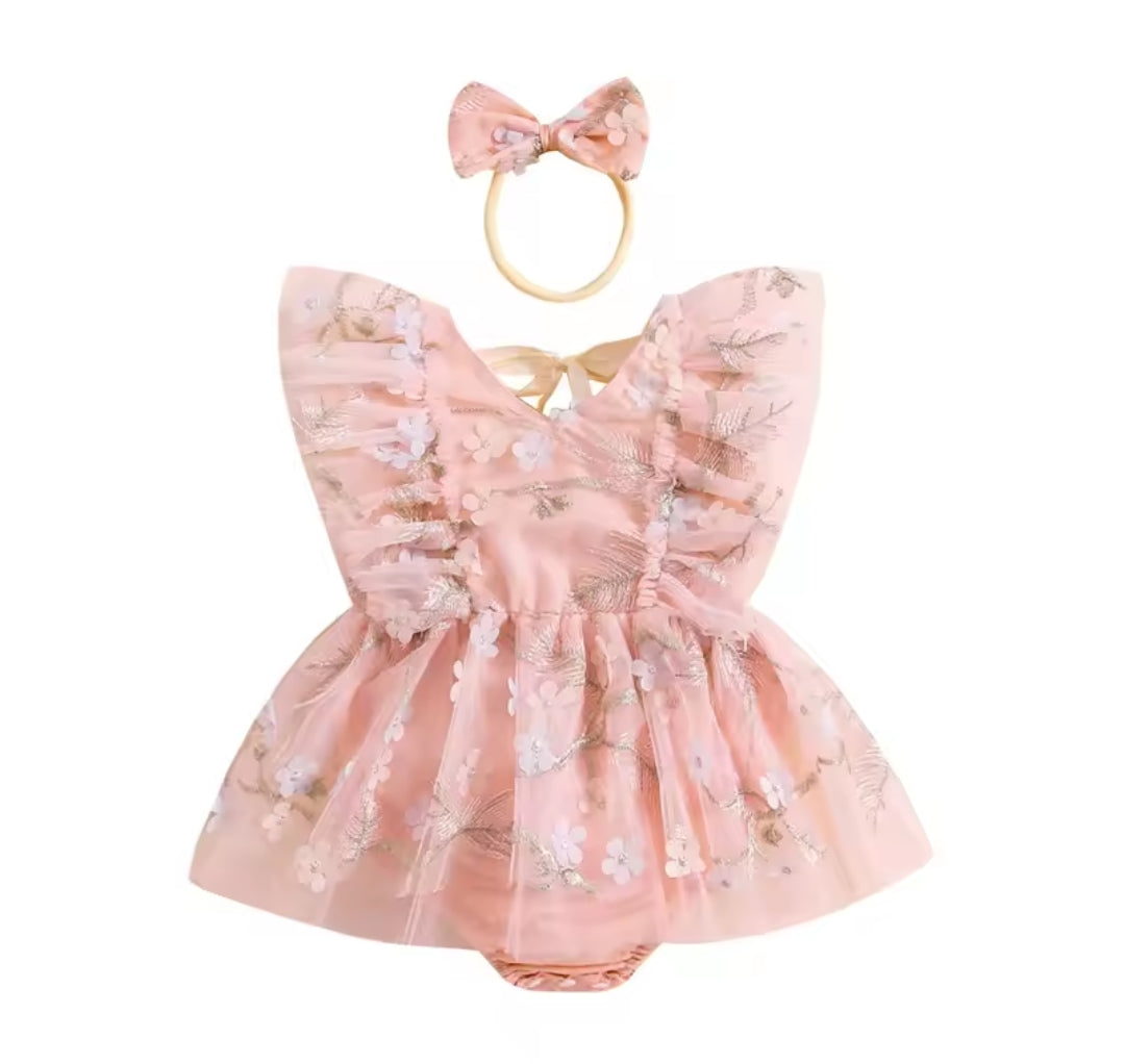 Vestido 6-12 meses CG482