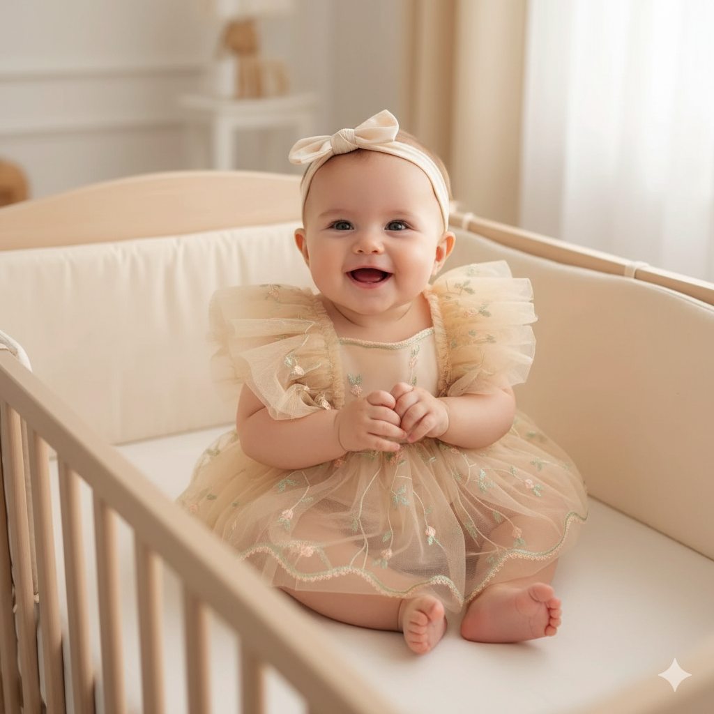 Vestido 6-12 meses CG497