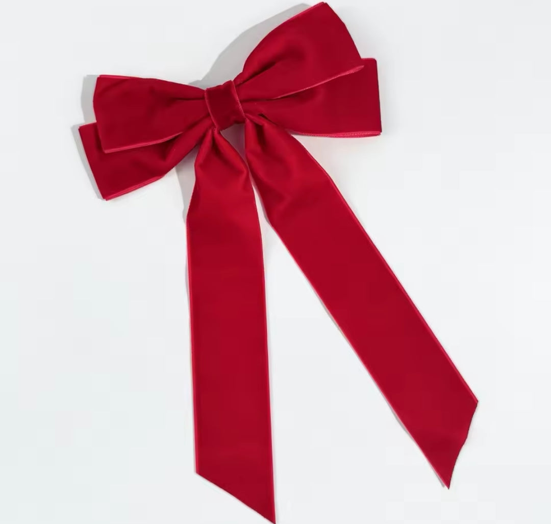Vincha lazo roja AB076
