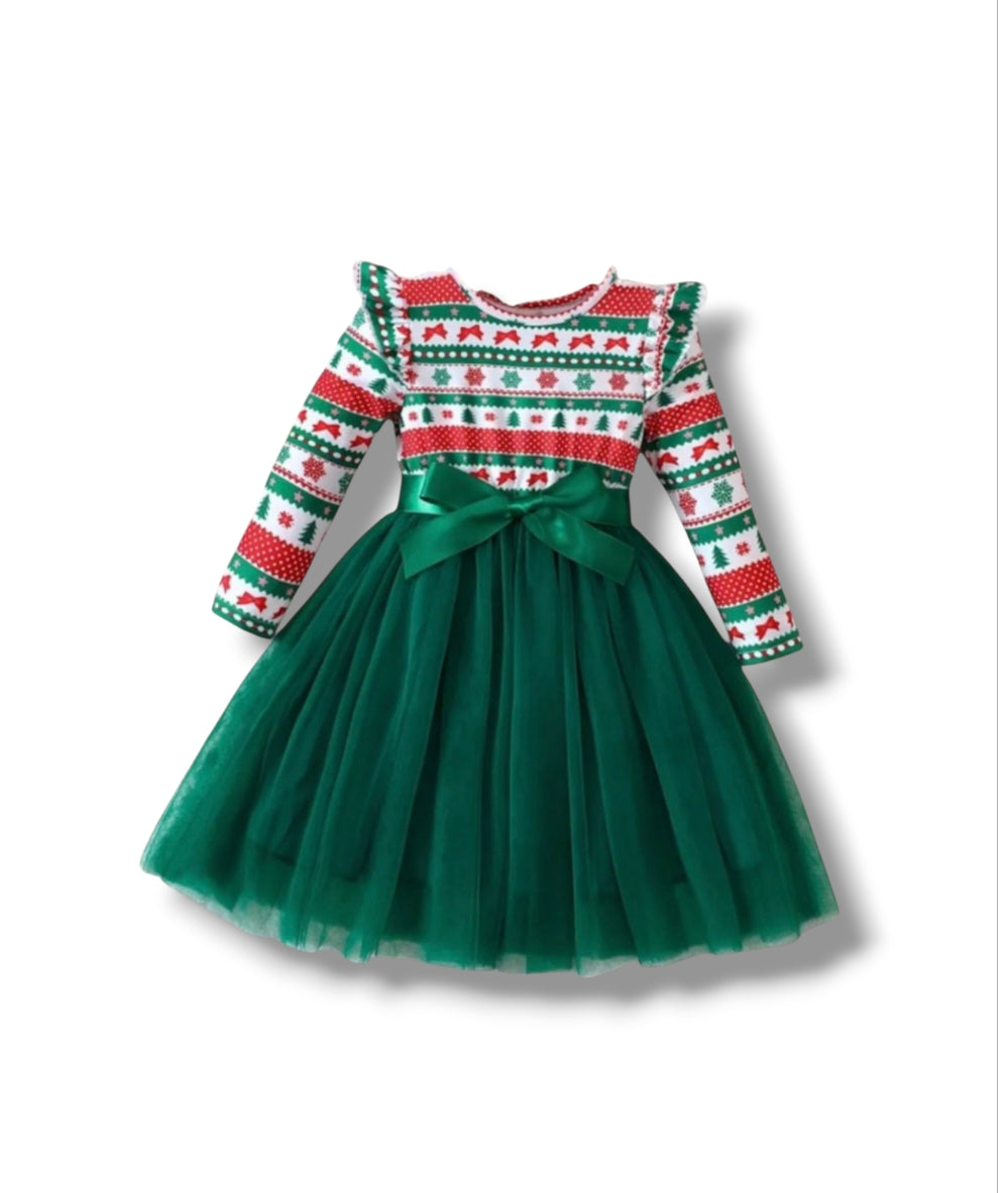 Vestido Navidad 4 años CG262