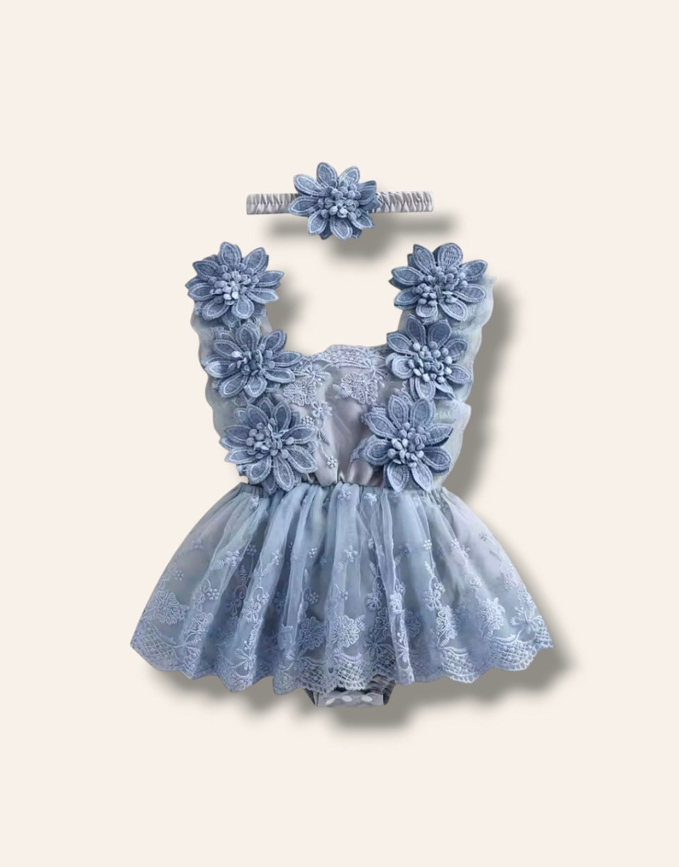 Vestido 0-3 meses CG410