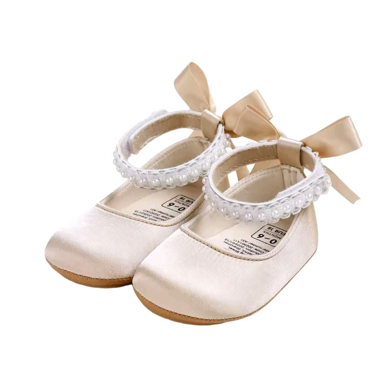 Zapatos bailarinas doradas