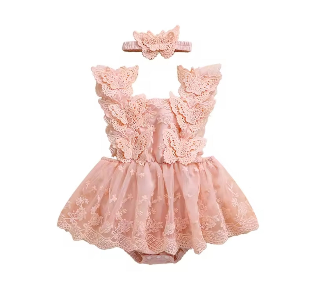 Vestido 0-3 meses CG678