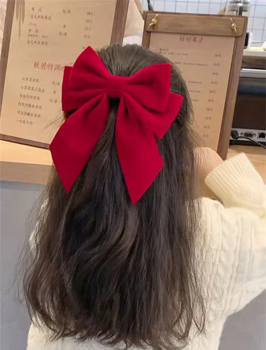 Vincha lazo roja AB076