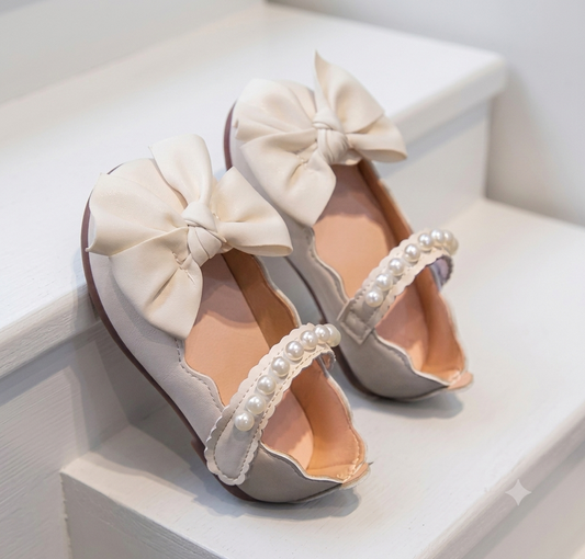 Zapato bailarinas beige