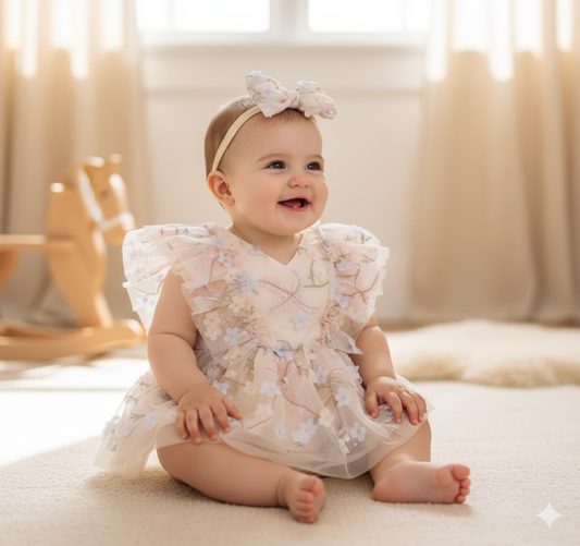 Vestido 6-12 meses CG479