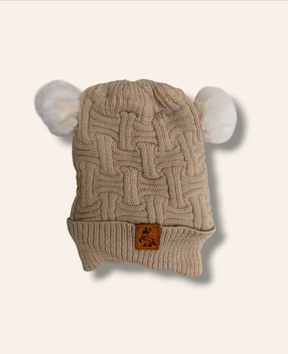 Gorros grande pompón GF003