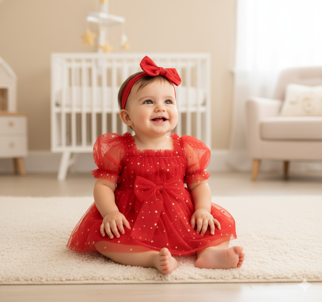 Vestido 6-12 meses CG661