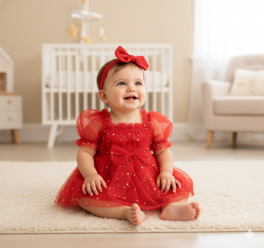 Vestido 6-12 meses CG661