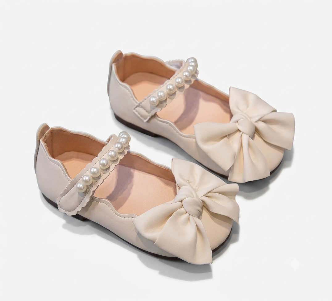 Zapato bailarinas beige