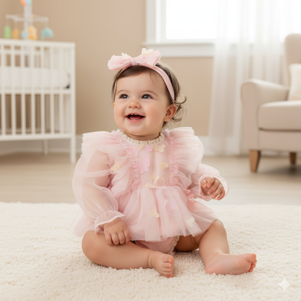 Vestido 6-12 meses CG665