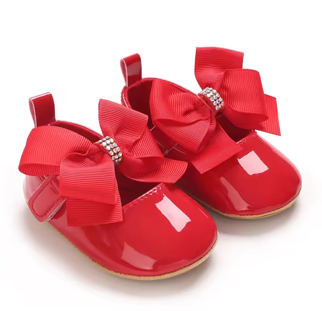 Zapato bailarina rojo