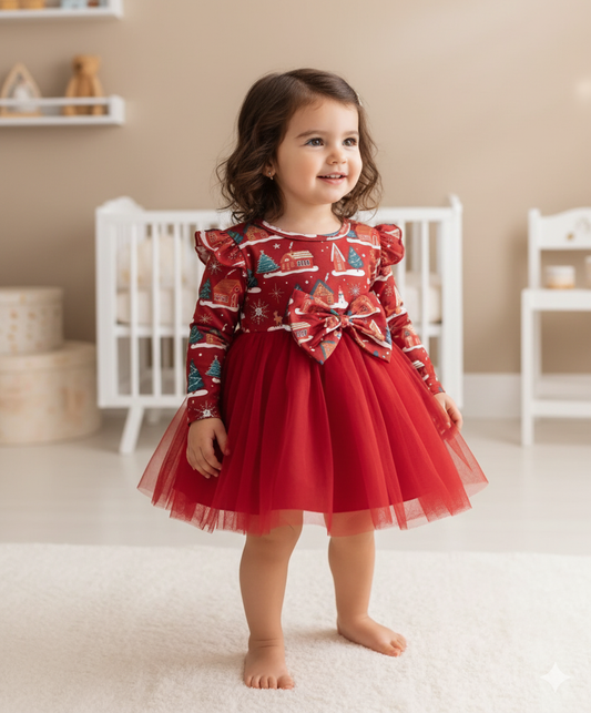 Vestido Navidad 2 años CG211