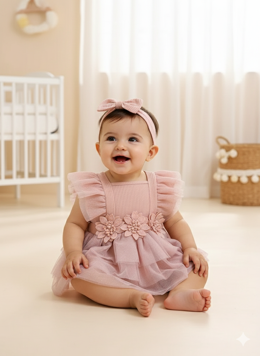 Vestido 6-12 meses GC533
