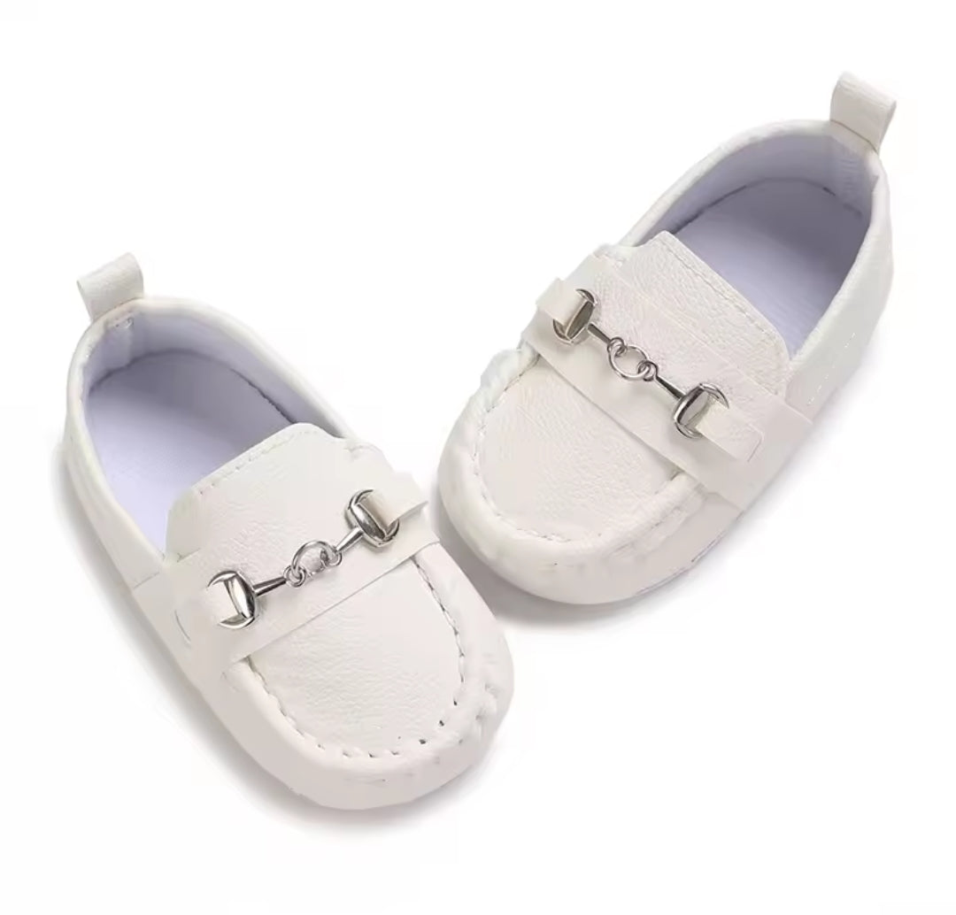 Zapato Mocasin blanco