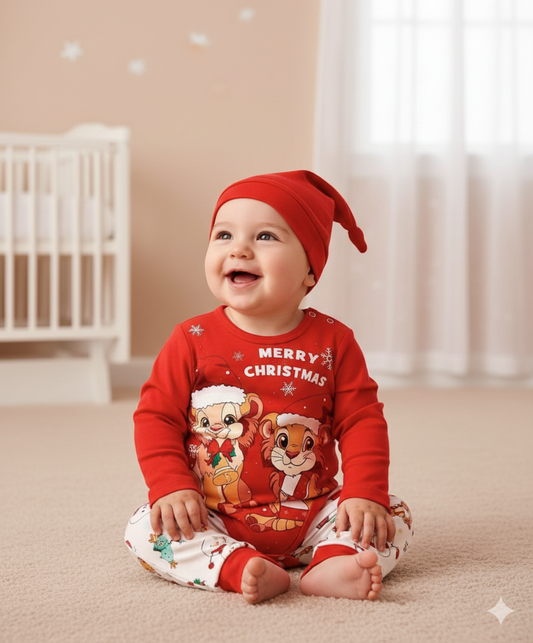 Conjunto Navidad 3-6 meses CB046