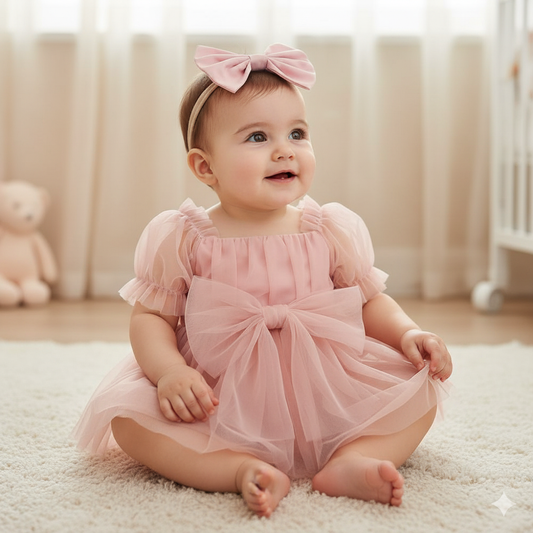 Vestido 6-12 meses CG489