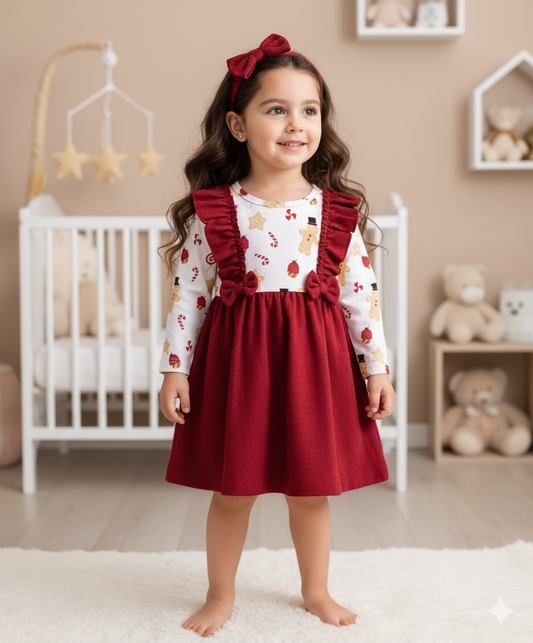 Vestido Navidad 4 años CG252