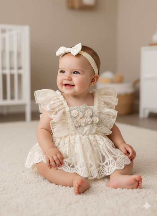 Vestido 6-12 meses CG476