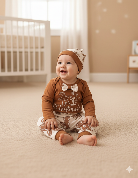 Conjunto Navidad 0-3 meses CB019