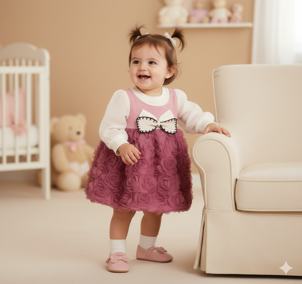 Vestido 9-12 meses CG647