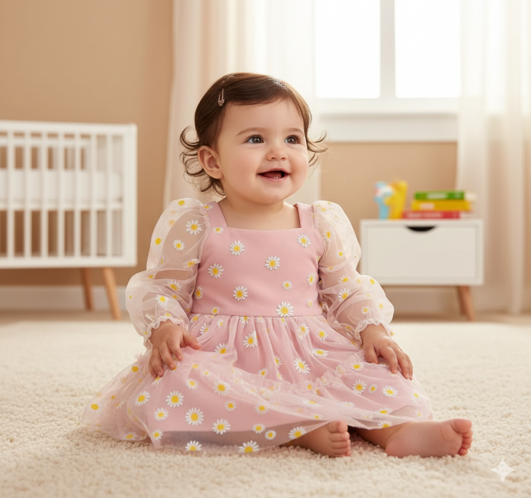 Vestido 0-6 meses CG638