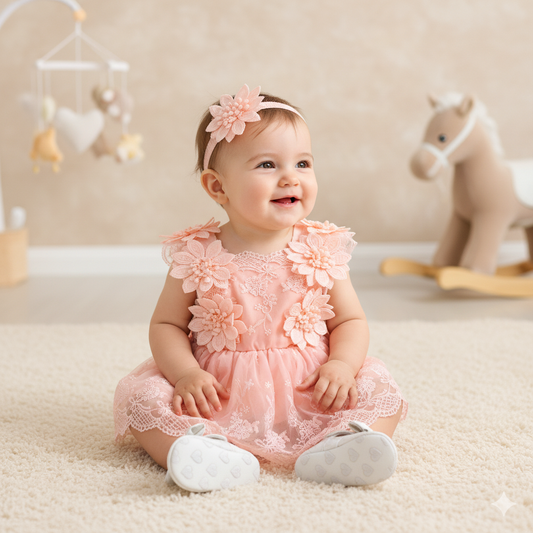 Vestido 6-12 meses CG445