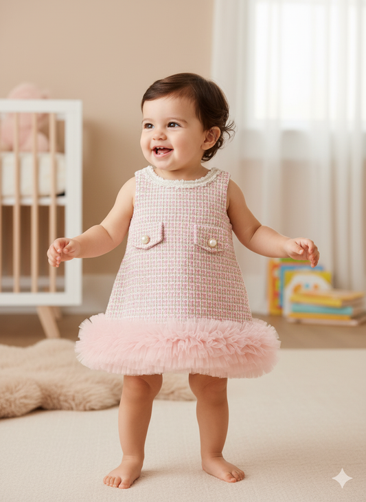 Vestido 9-12 meses CG334