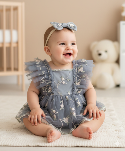 Vestido 6-12 meses CG491