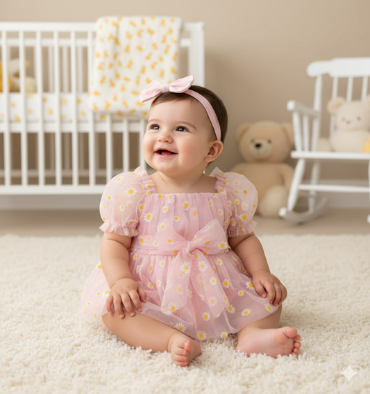 Vestido 6-12 meses GC514