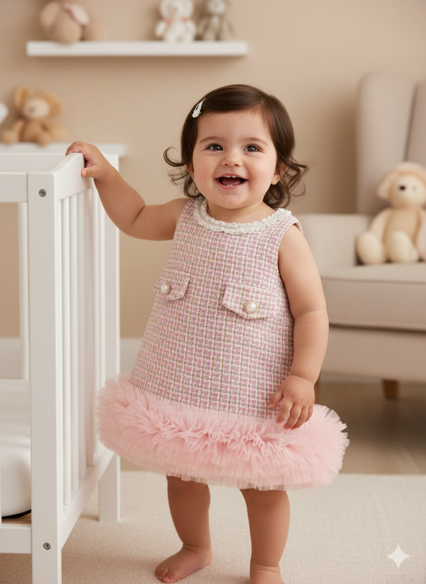 Vestido 9-12 meses CG334