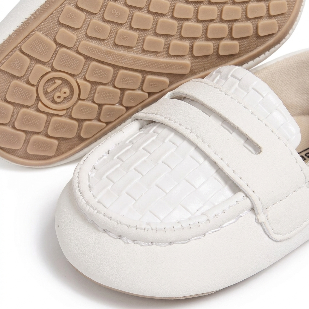Zapatos Mocasin blanco